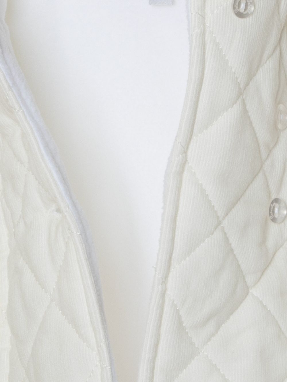 Fluffy ecru coat