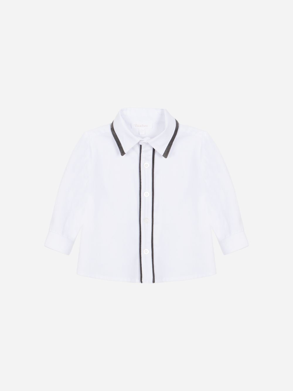White shirt with marine trims