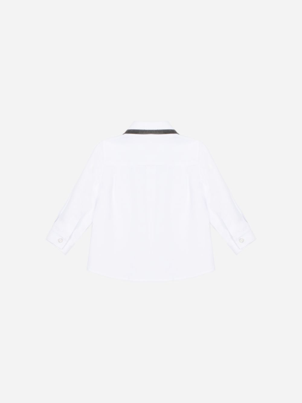 White shirt with marine trims
