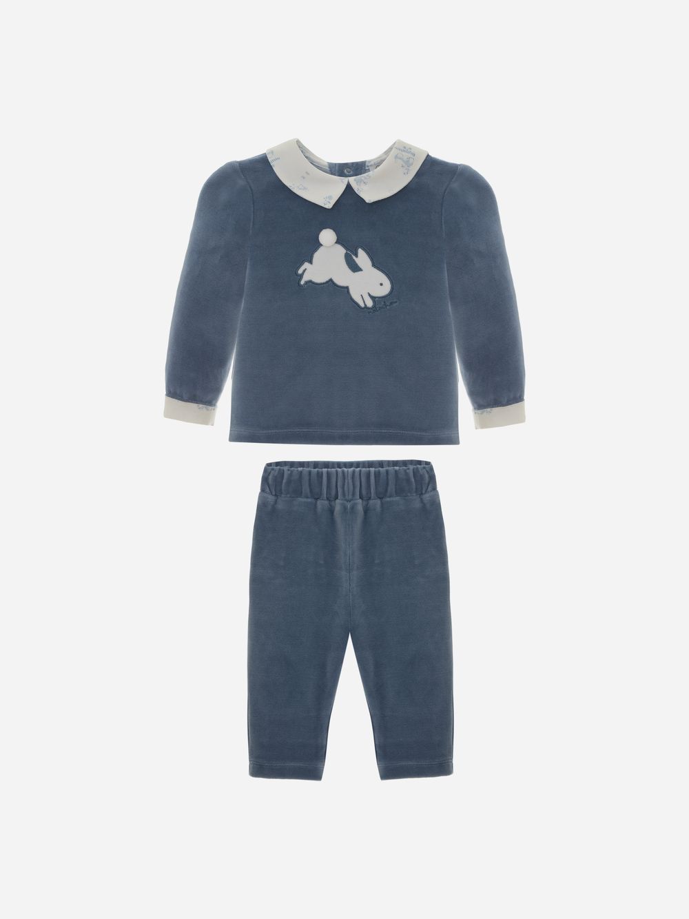 Dark Blue Jersey Set 