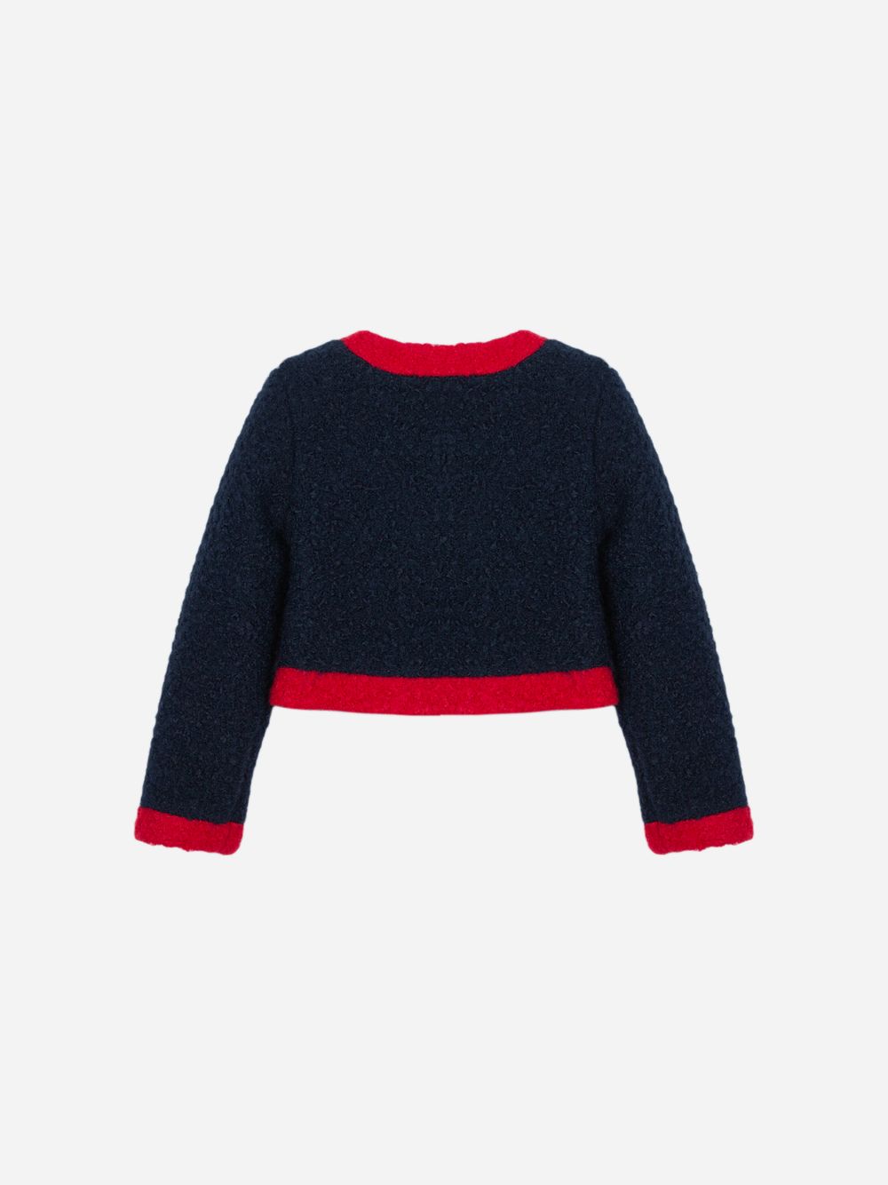 Marine jacket with red details