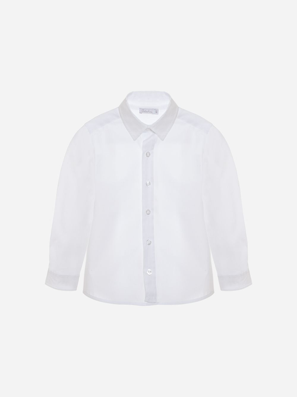 White poplin party shirt