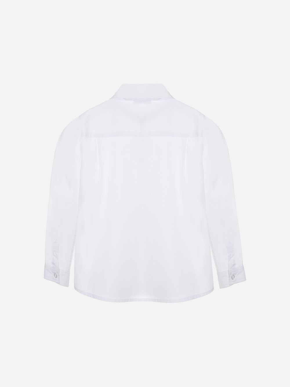 White poplin party shirt