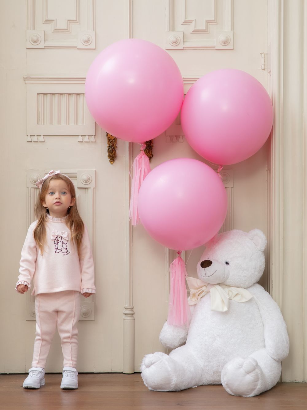 Pale Pink Knit Set 