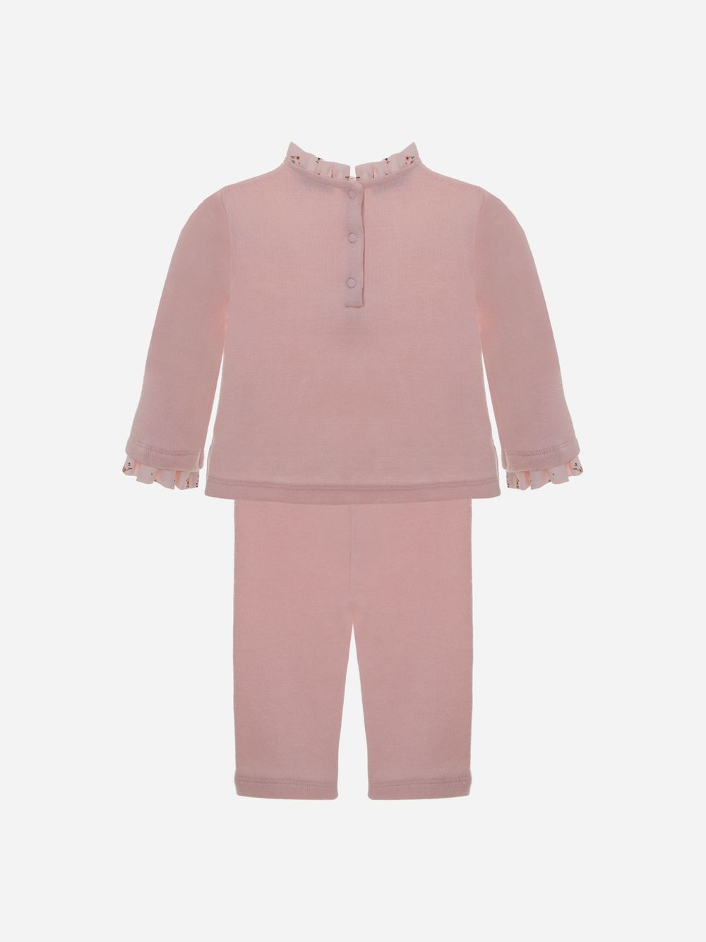 Pale Pink Knit Set 