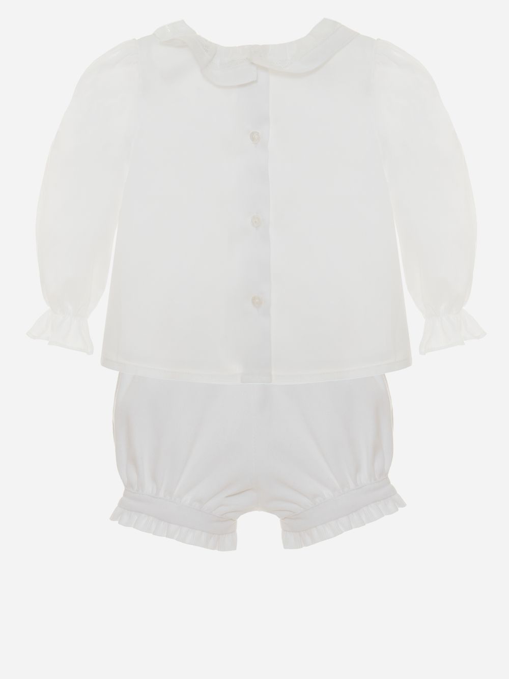 White Corduroy Set
