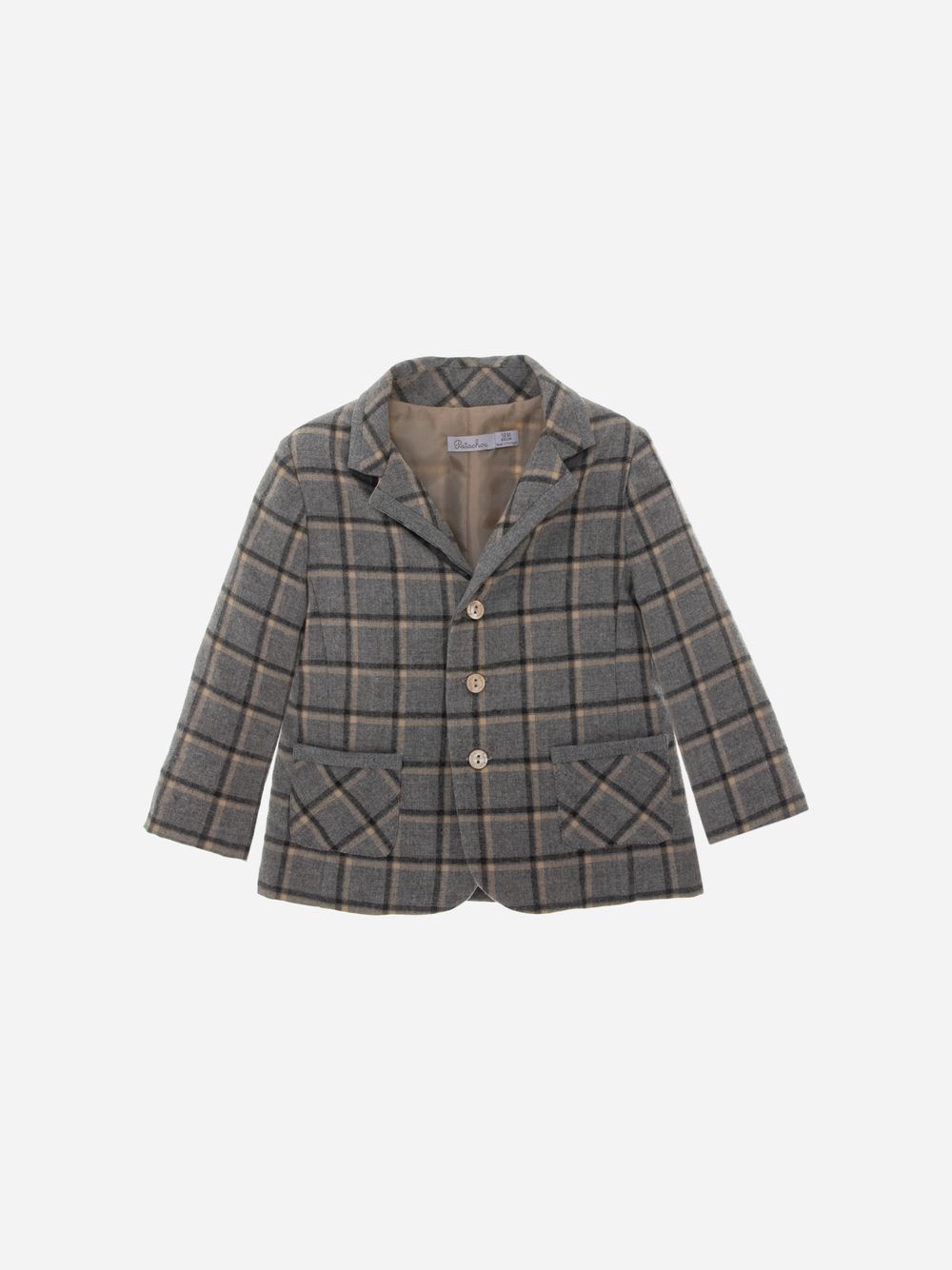 Grey Check Blazer