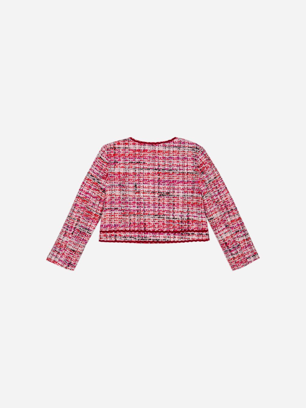 Red tweed jacket
