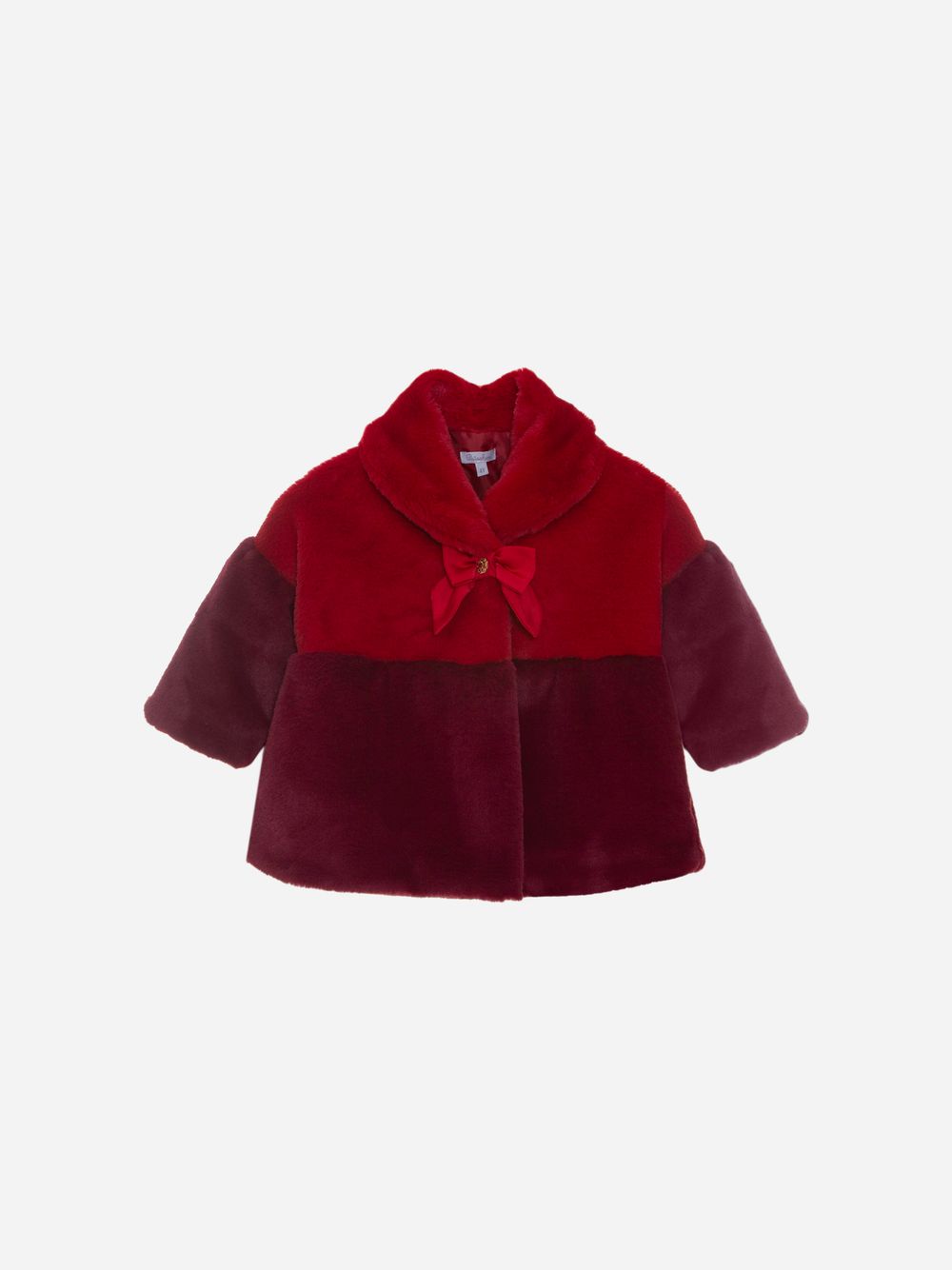 Red fur coat