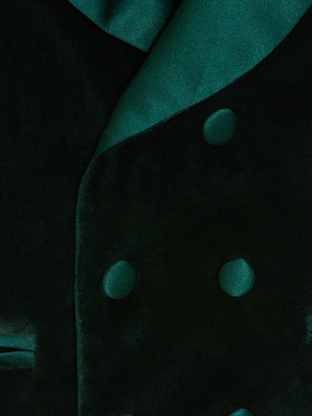 Dark Green velvet vest