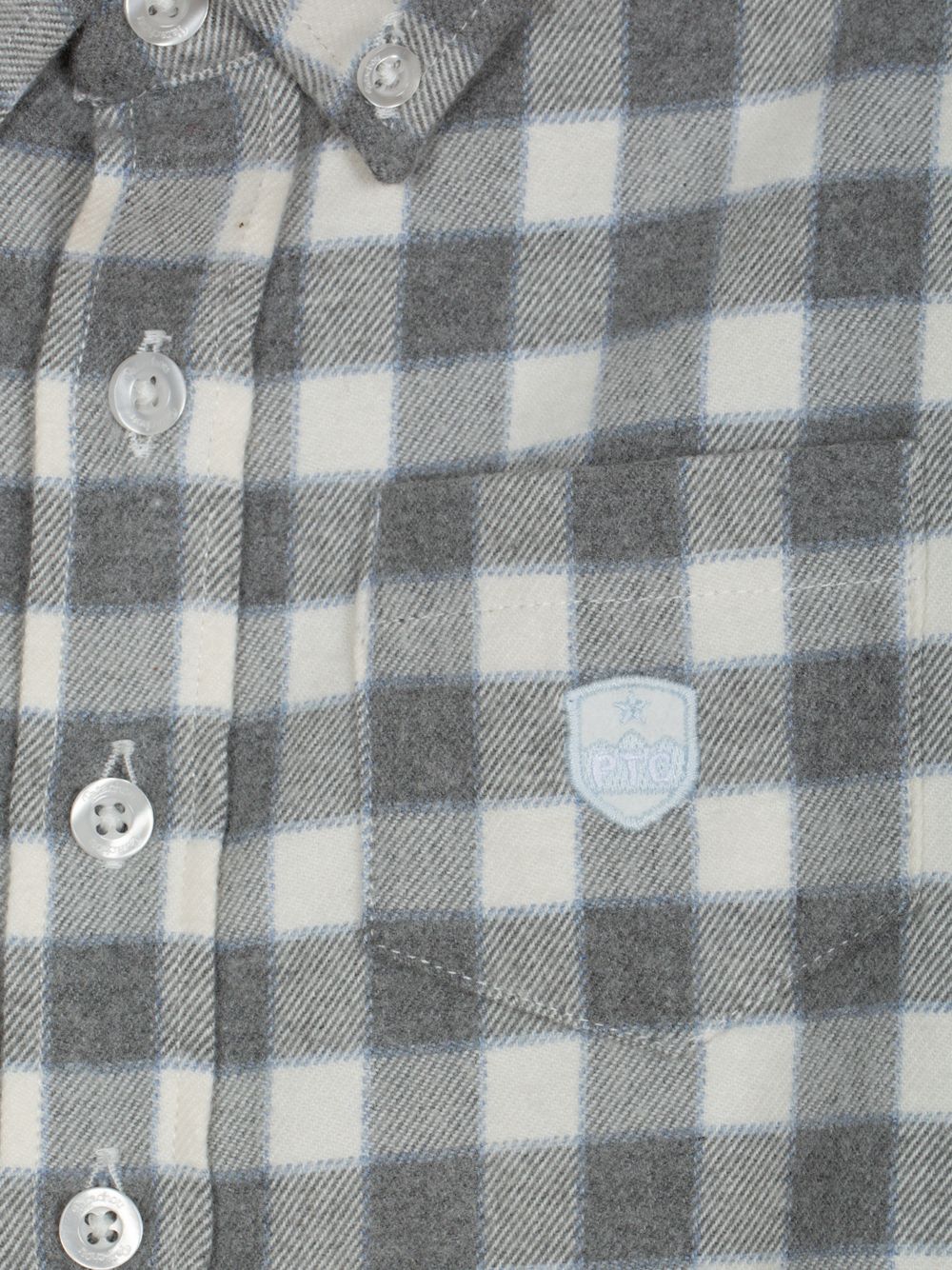 Grey flannel shirt