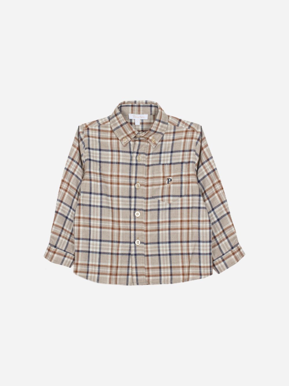 Camel flannel shirt