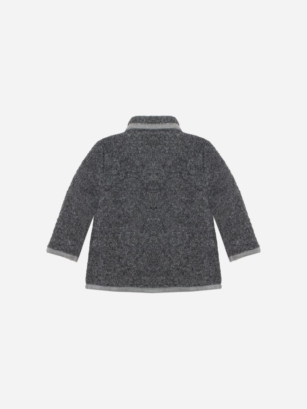 Grey bouclé jacket