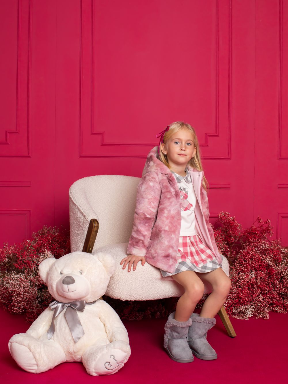 Blossom pink coat
