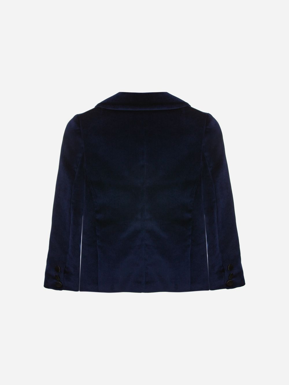 Navy Blue velvet party blazer