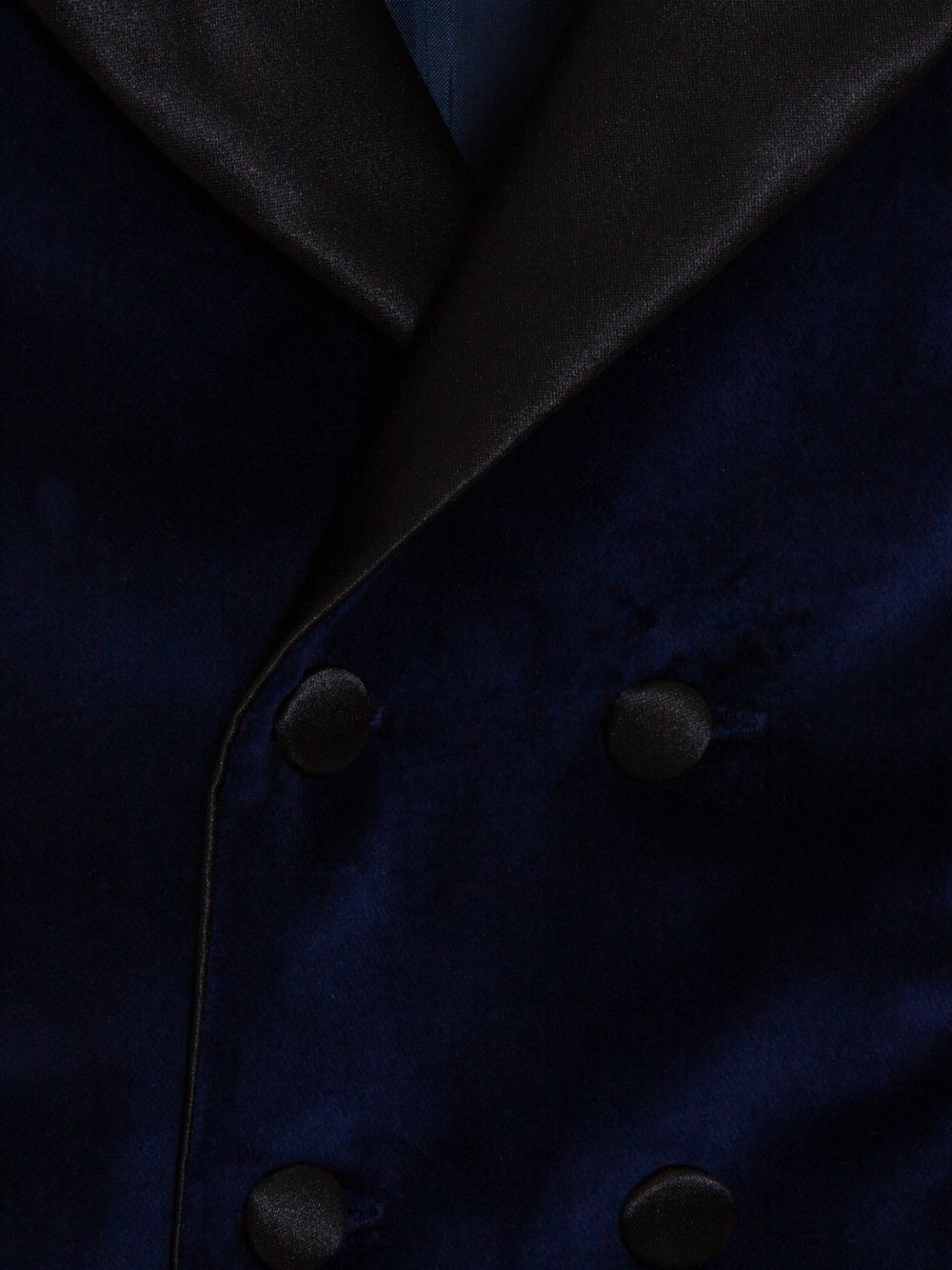 Navy Blue velvet party blazer