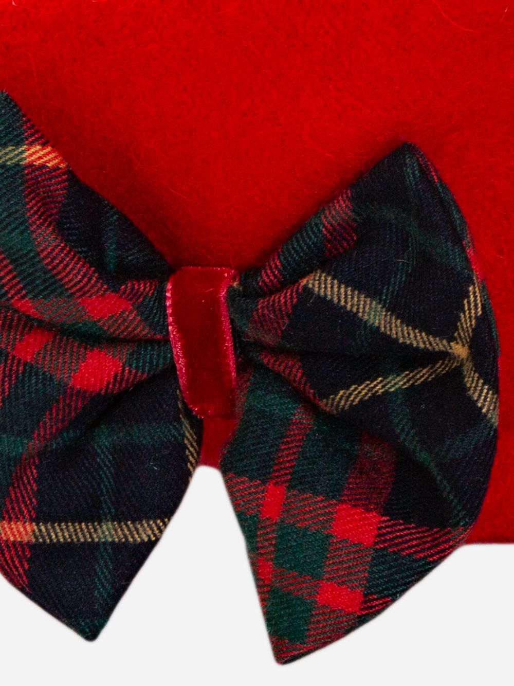 Red twill beret