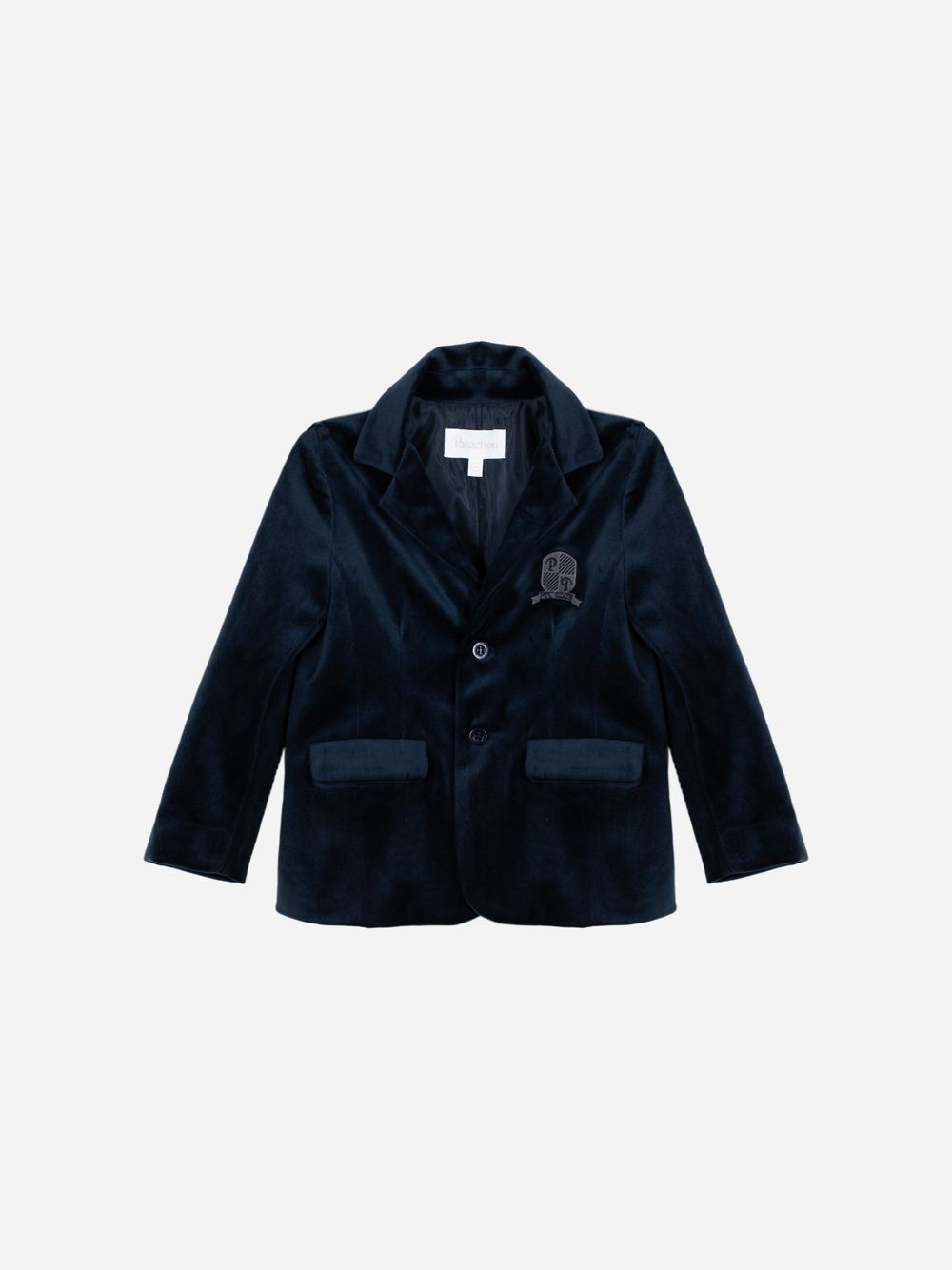 Navy Blue velvet blazer for boys