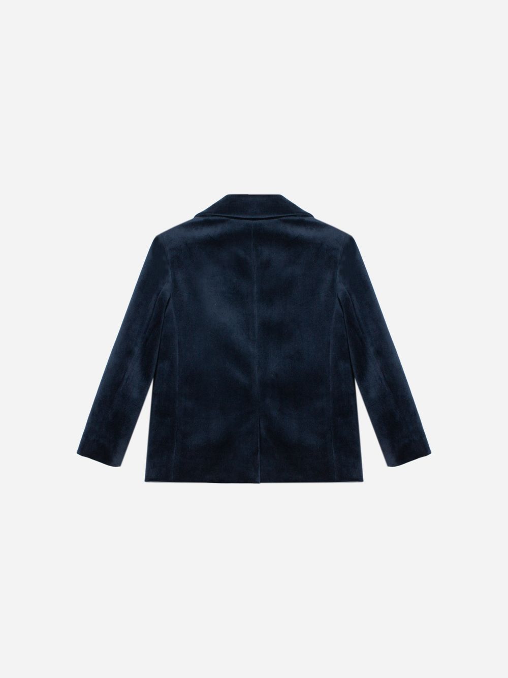Navy Blue velvet blazer for boys