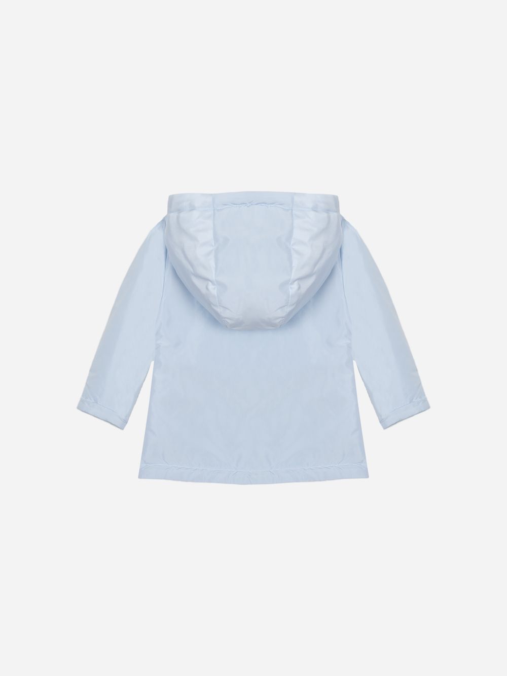 Light Blue reversible microfiber coat