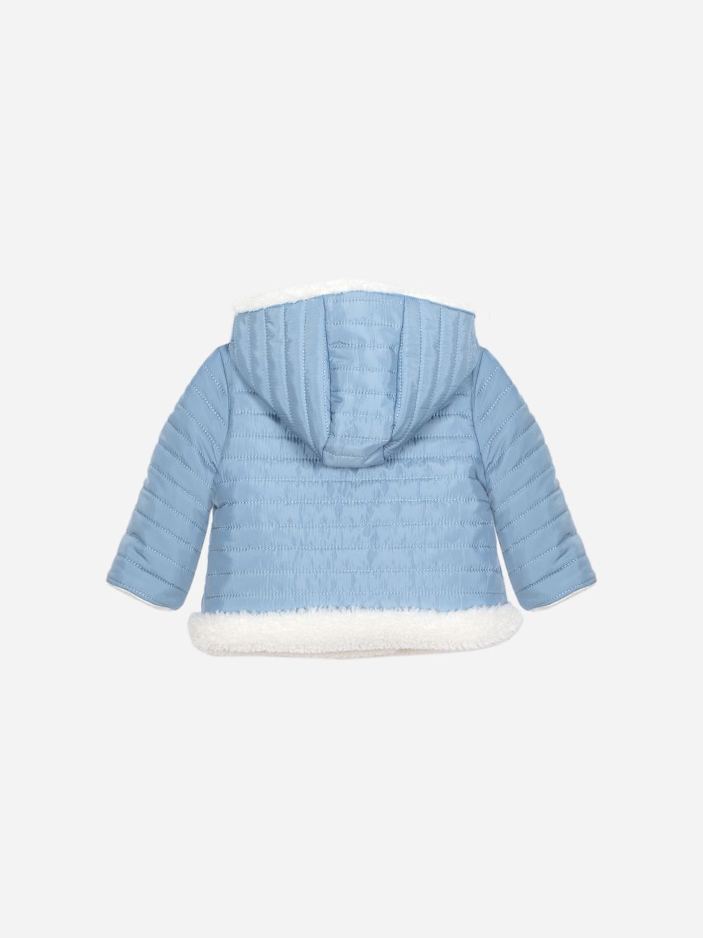 Light Blue raincoat with hood