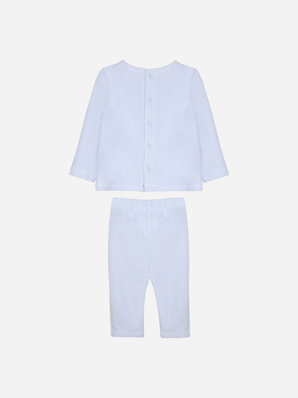 Light Blue set with embroidered bib