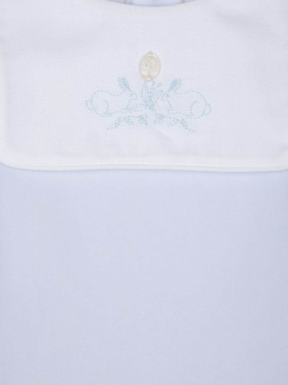 Light Blue set with embroidered bib