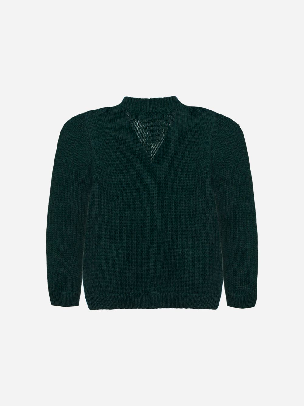 Boys coat in knit