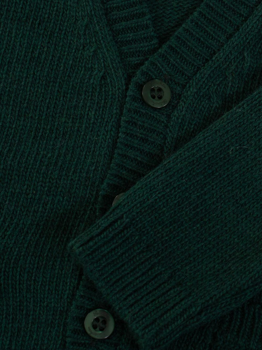 Boys coat in knit