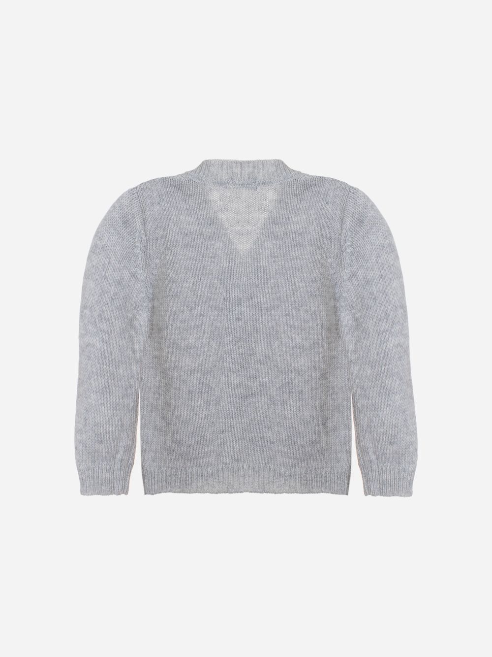 Boys coat in knit