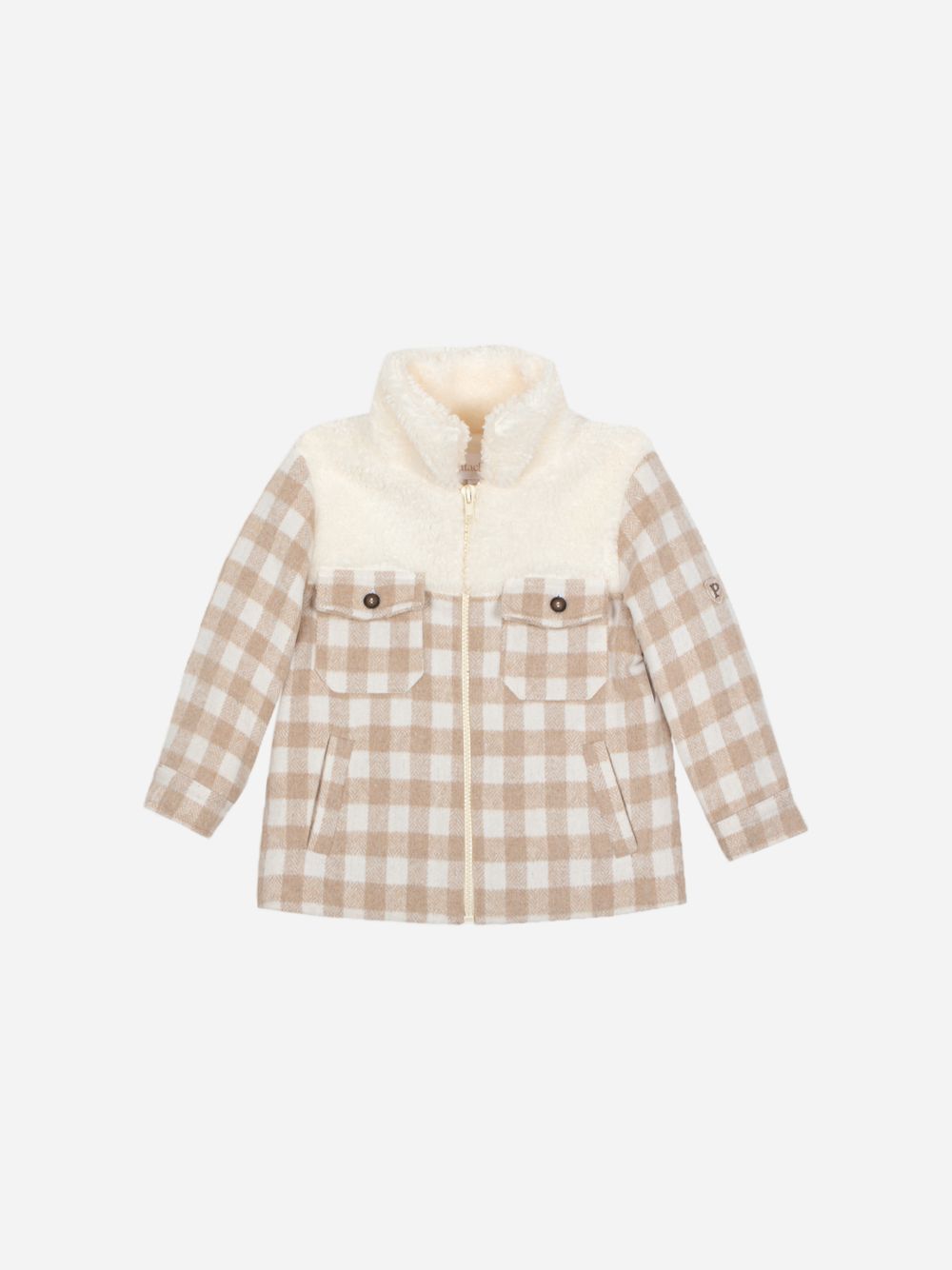 Check mouflon jacket