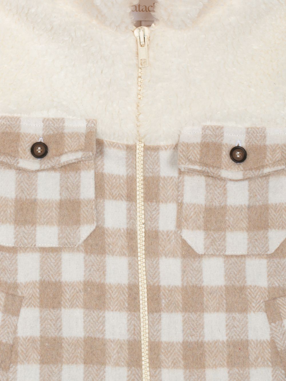 Check mouflon jacket