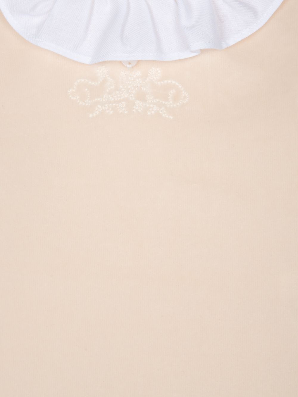 Jersey velour embroidered baby set