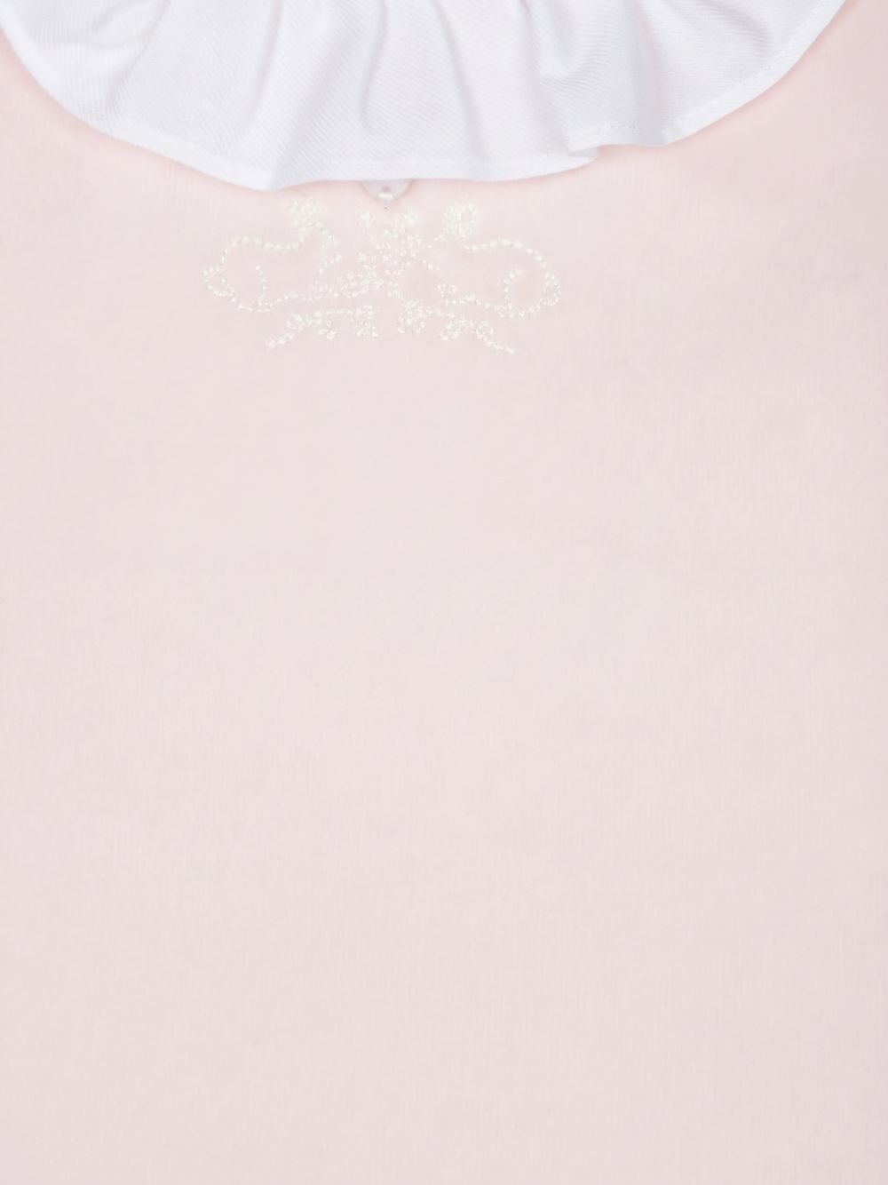 Jersey velour embroidered baby set