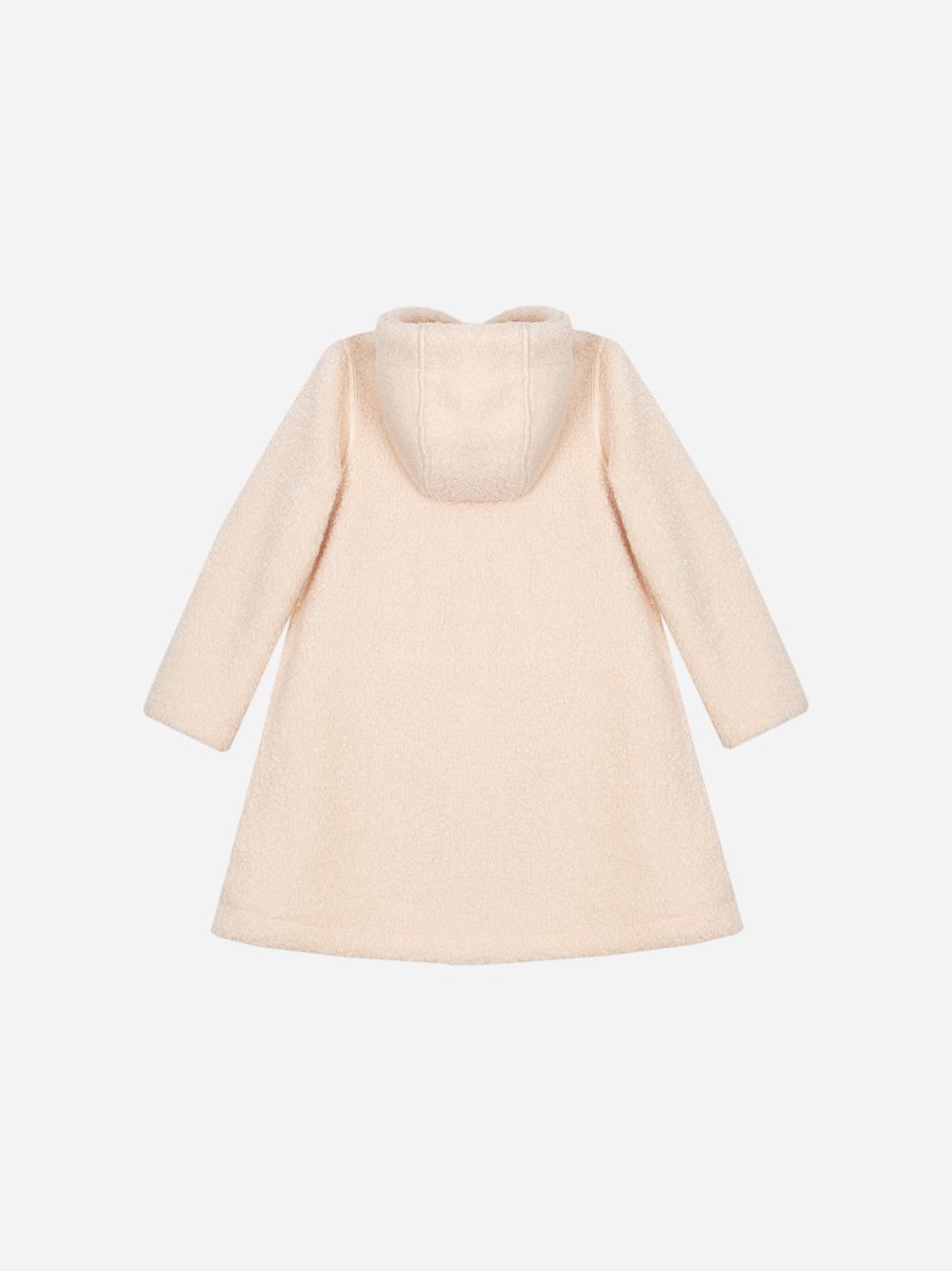 Beige bouclé coat