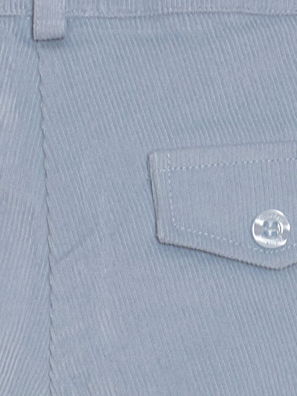 Sporty light blue corduroy pants