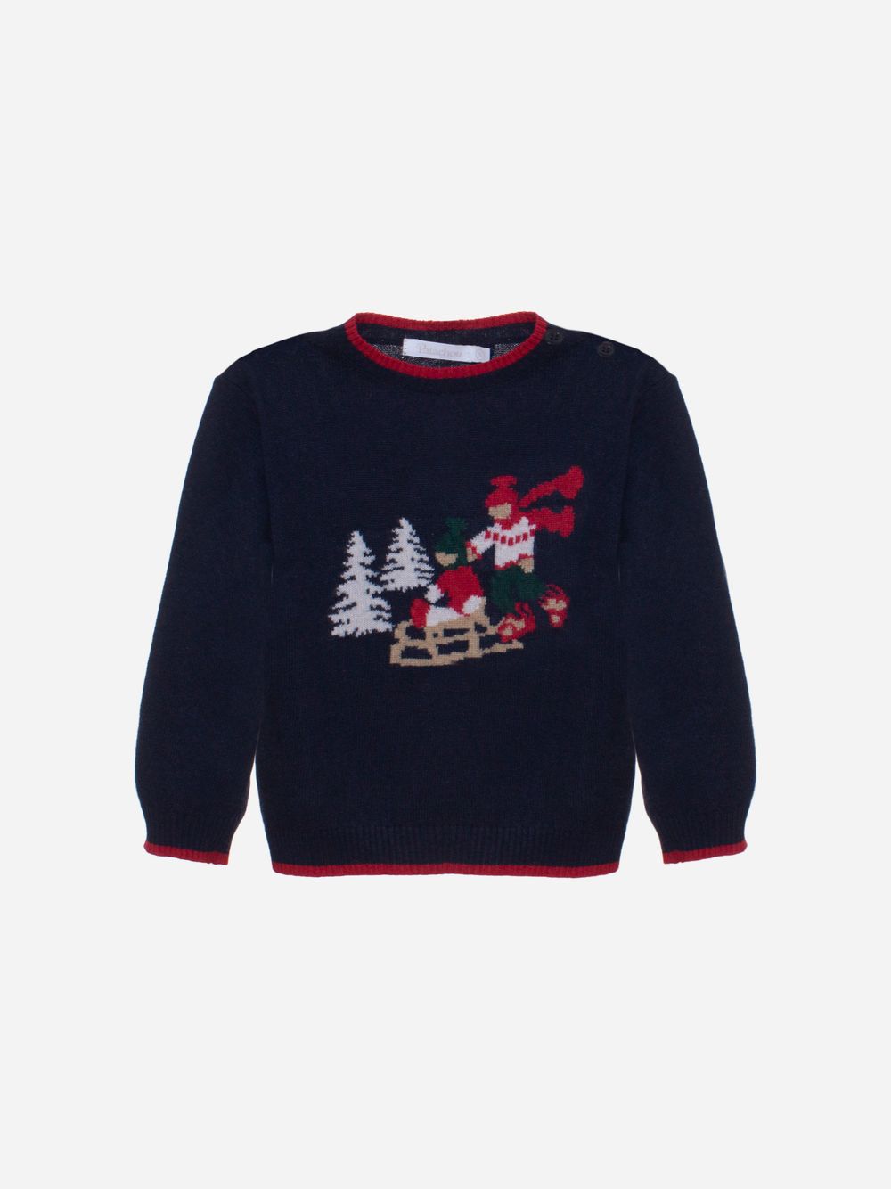Marine knit sweater