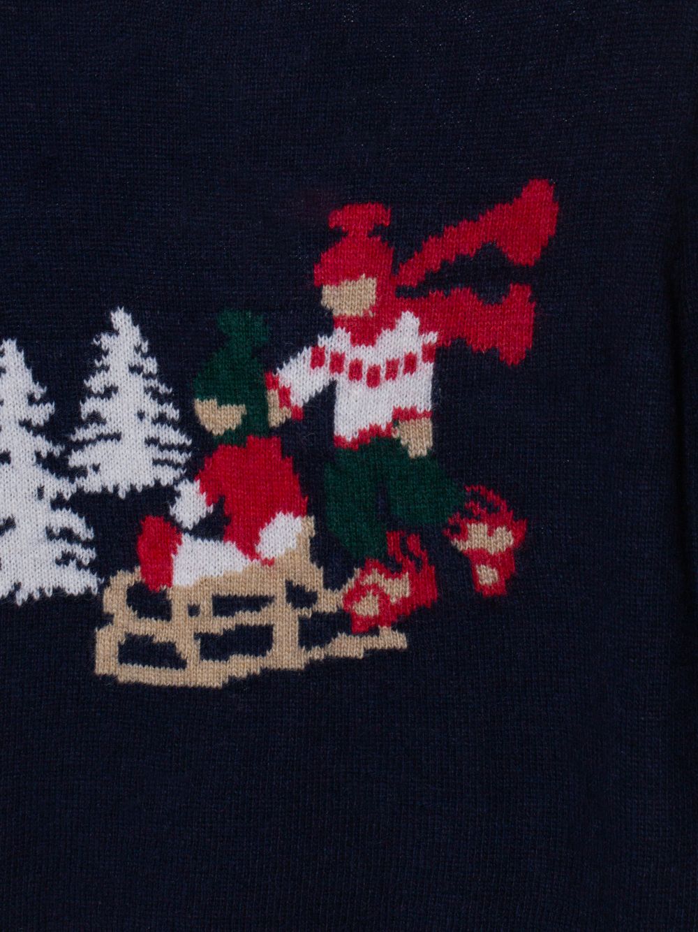 Marine knit sweater