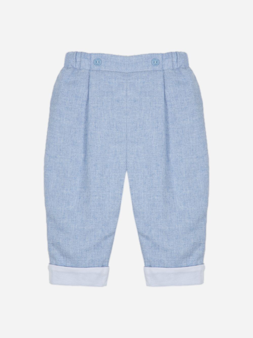 Blue flannel pants