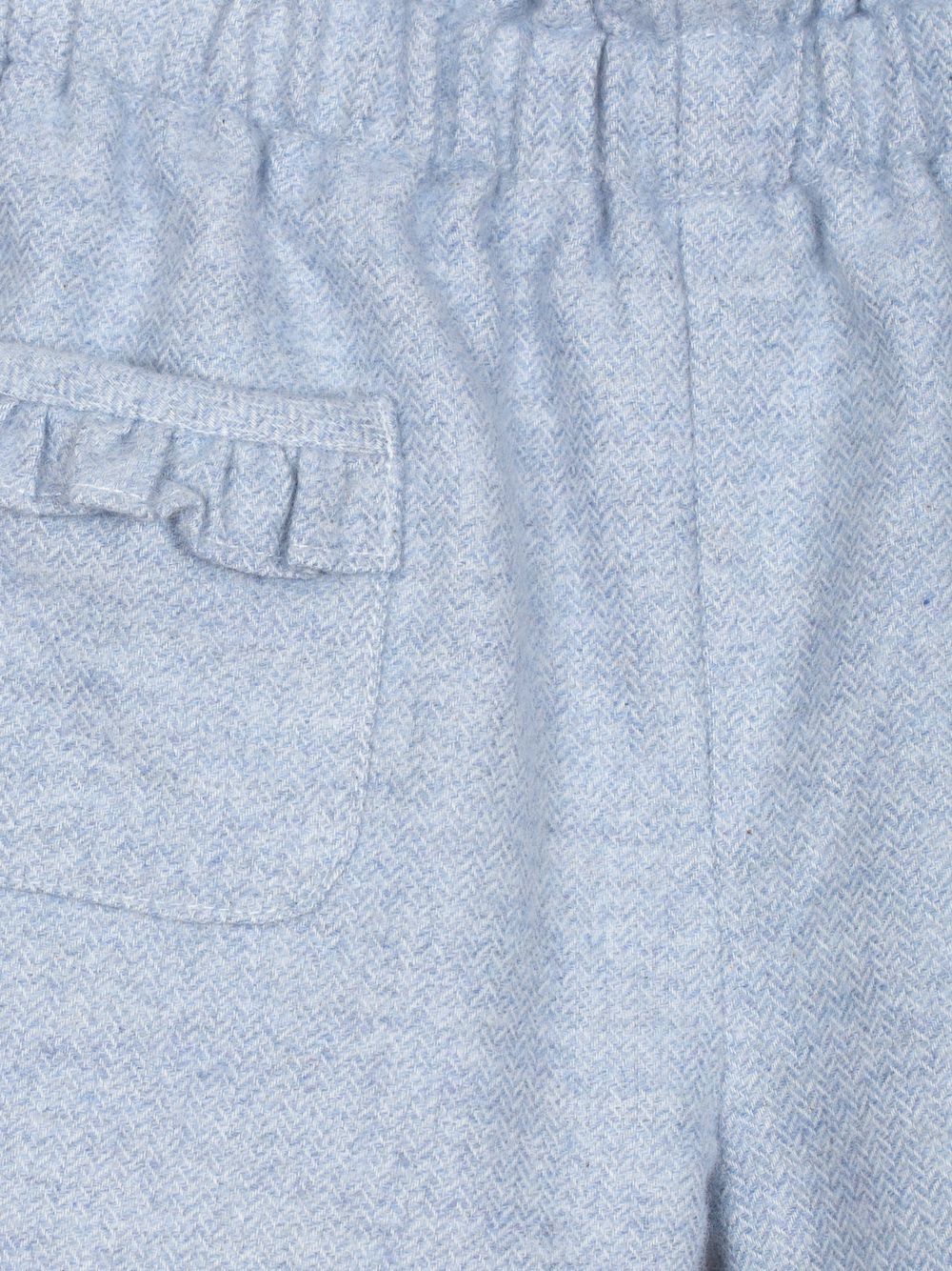 Viyella ruffle trousers