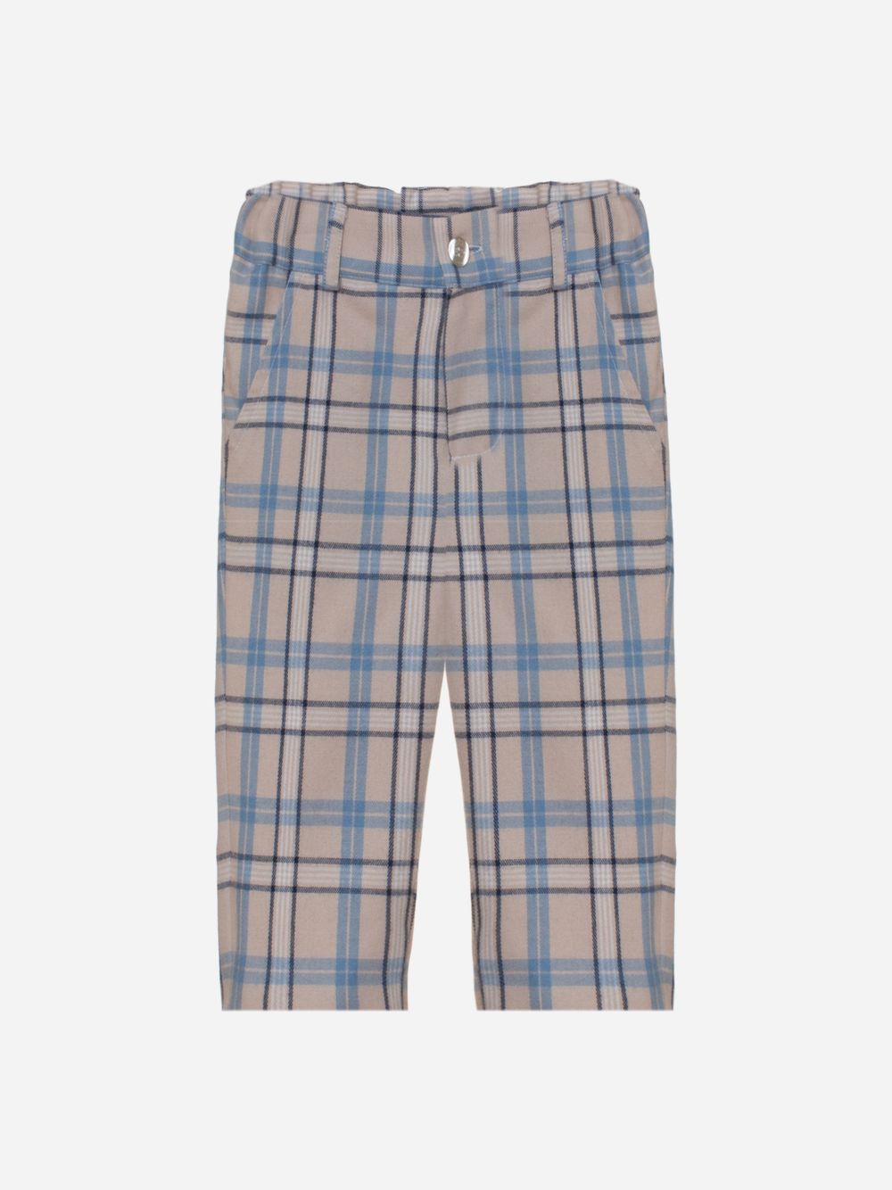 Beige flannel pants