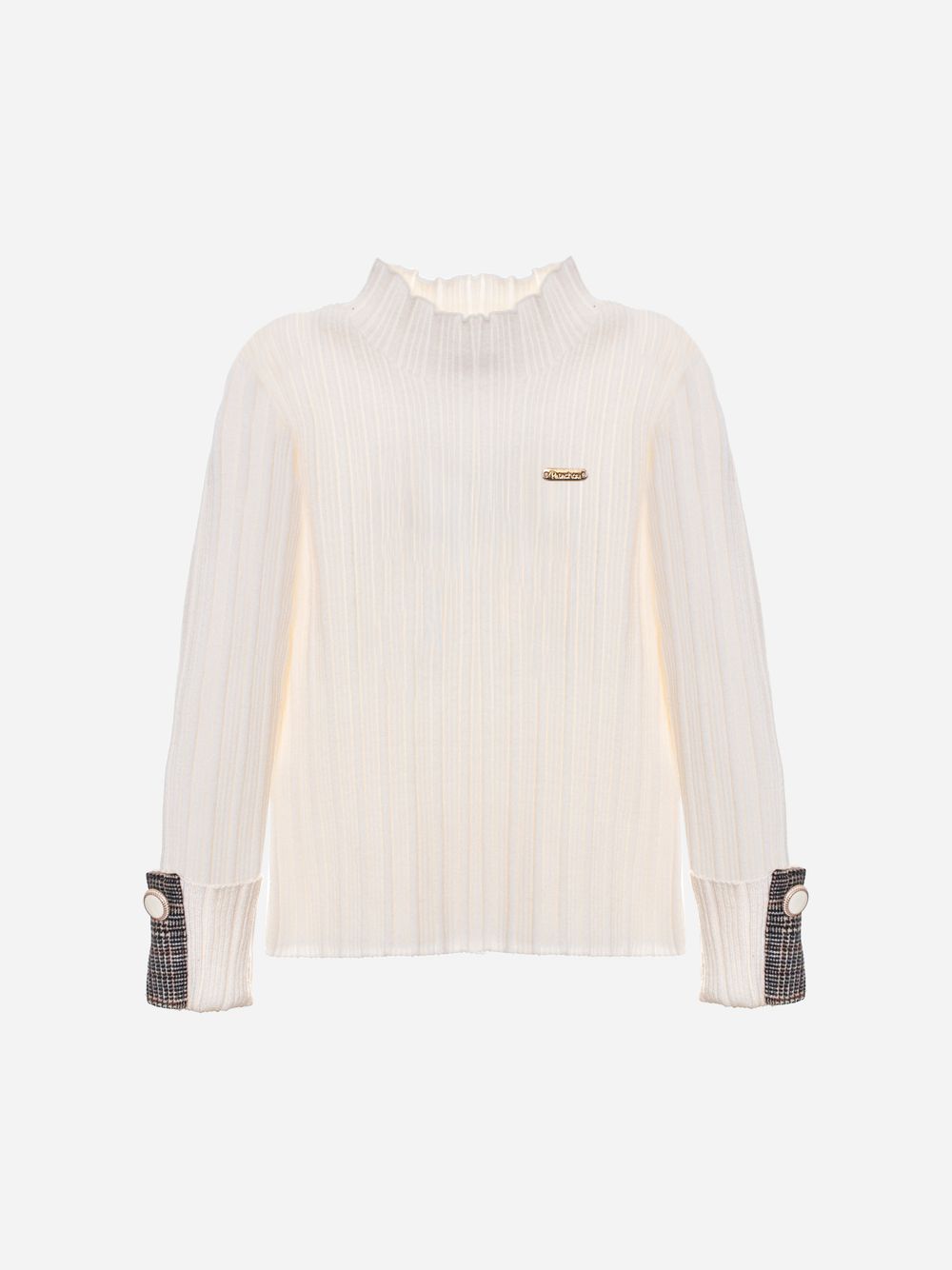 Ecru knit sweater