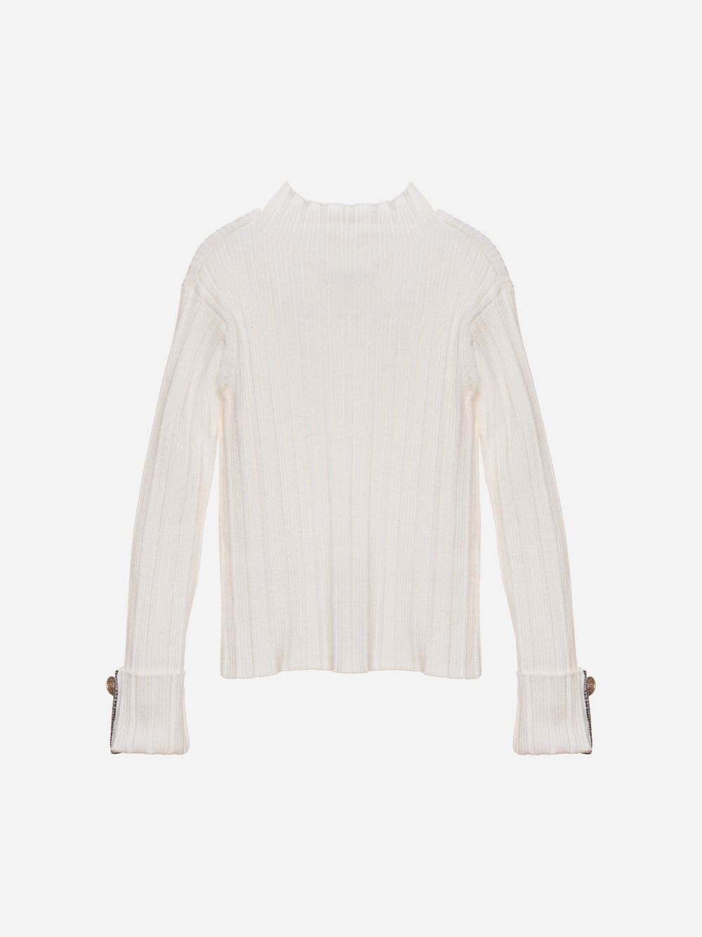 Ecru knit sweater