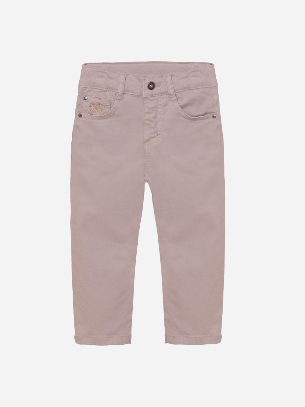 Beige twill pants