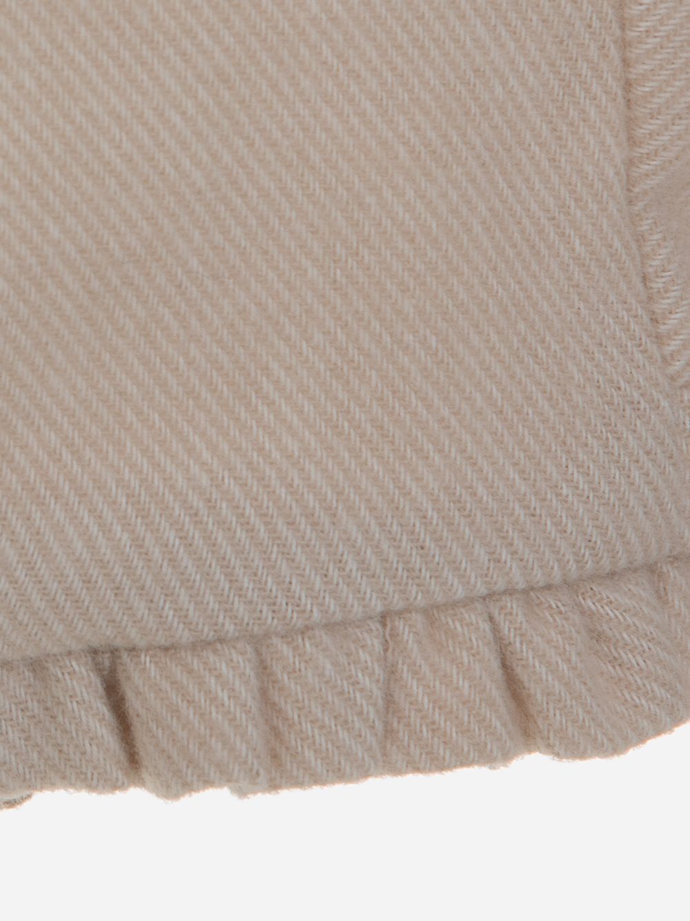 Beige Viyella Shorts 