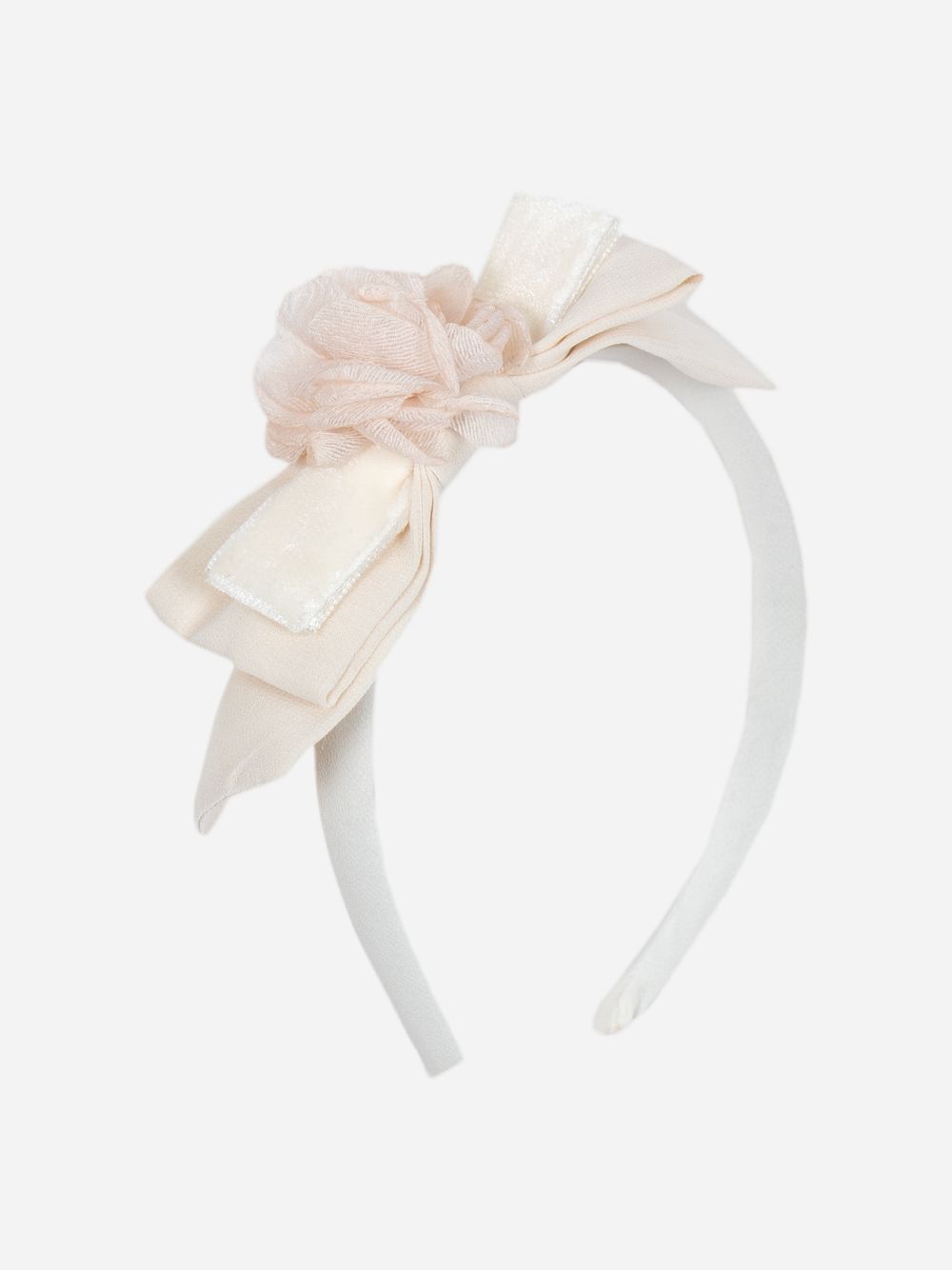 Chiffon flower headband