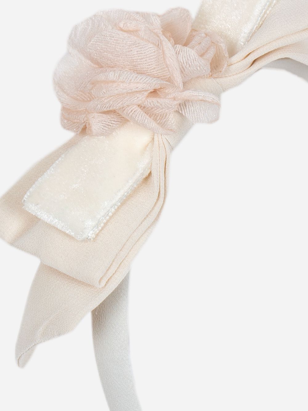 Chiffon flower headband