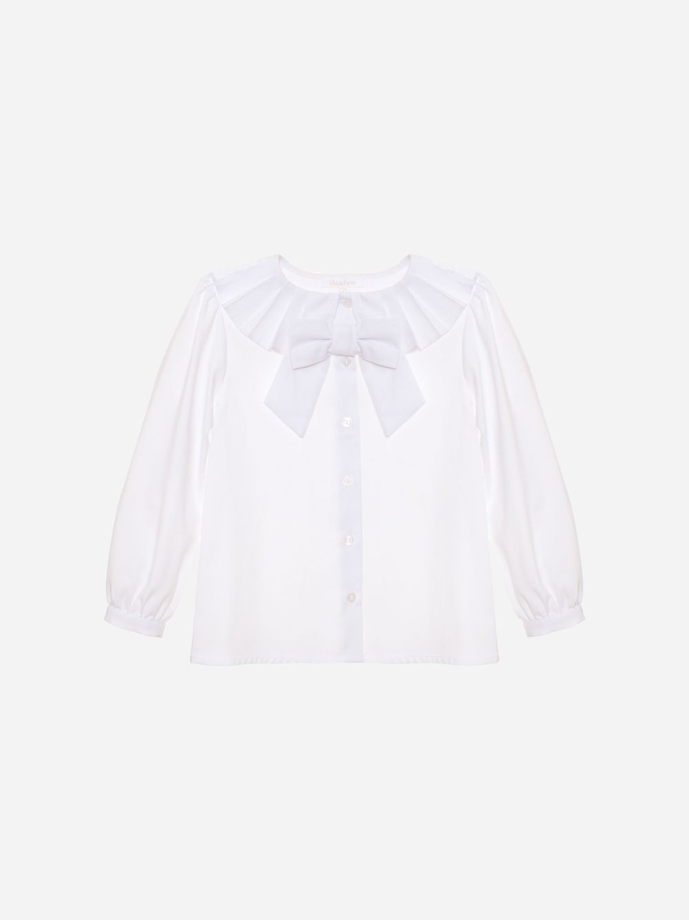 White viyella blouse