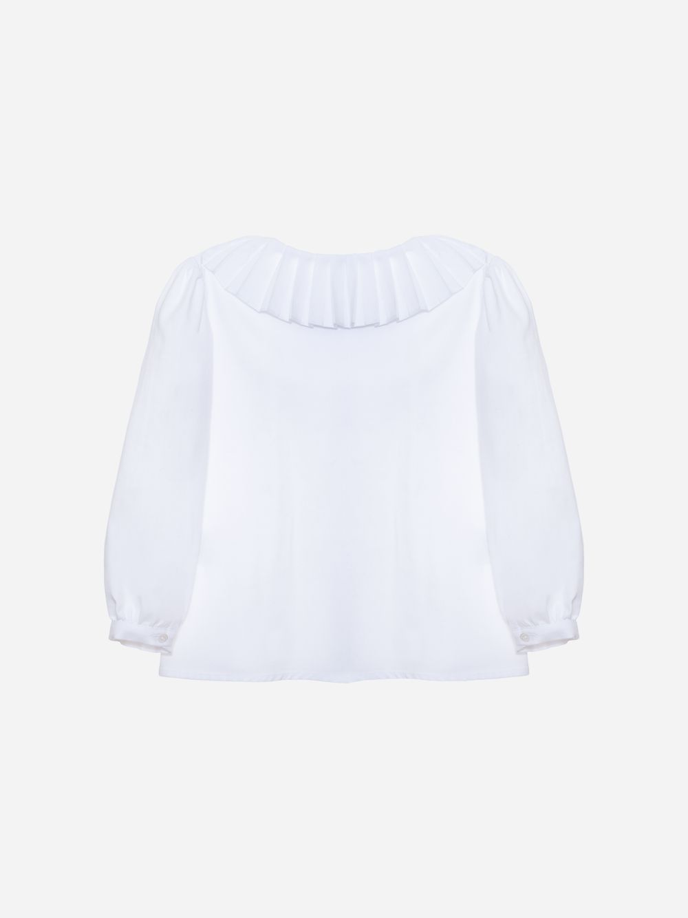 White viyella blouse