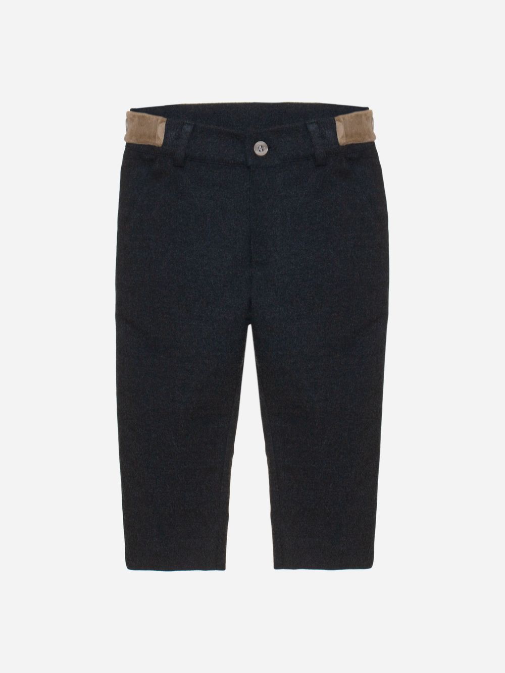Dark melange grey pants